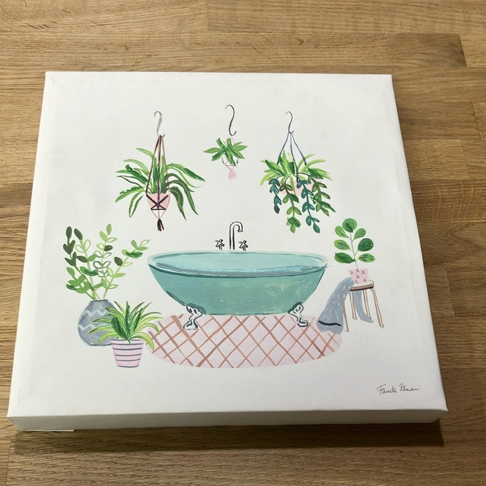 Bath wall decoration